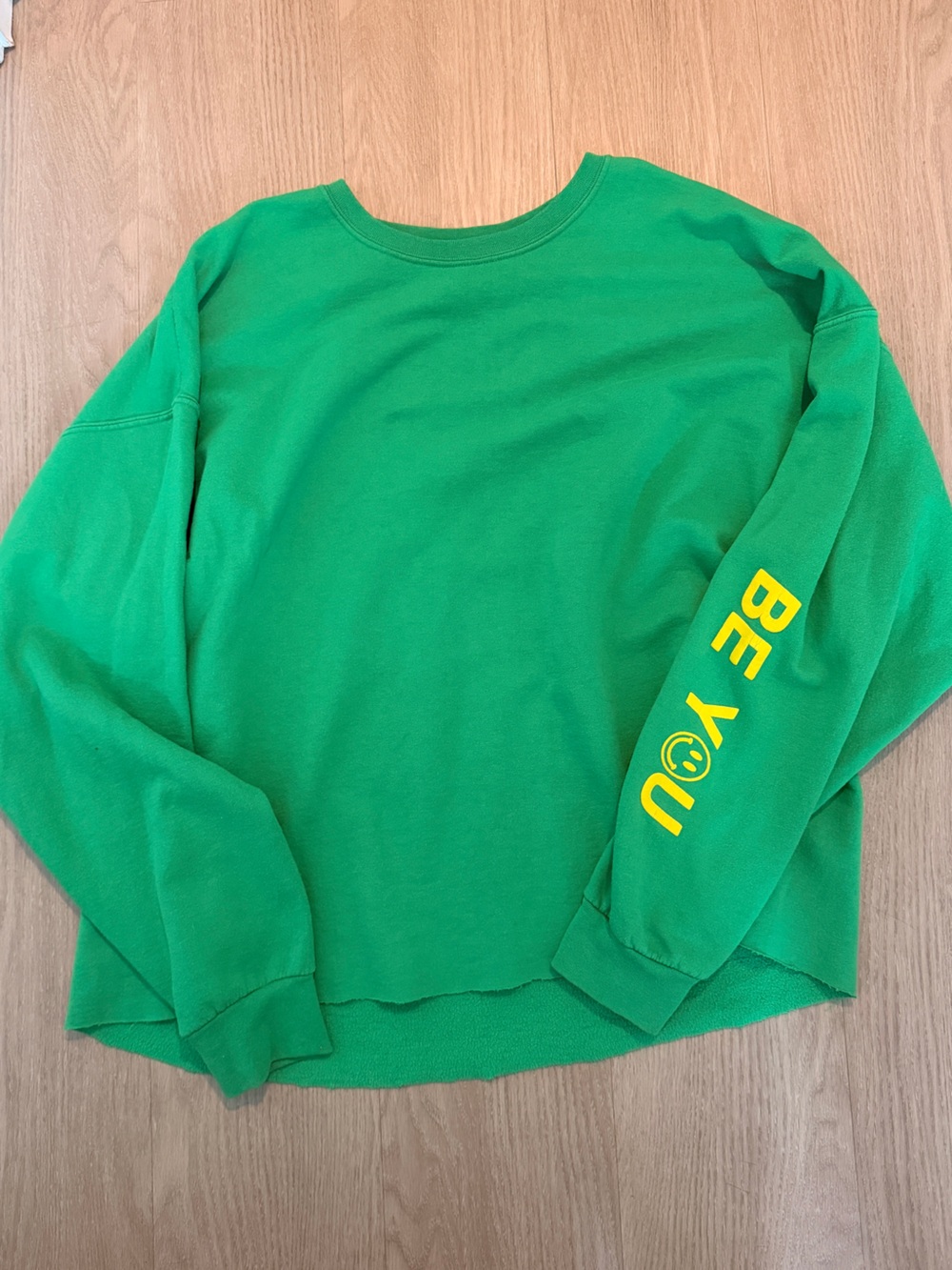 Dressed in LALA The Most Magical Thing You Can Be Is You Oversized Sweater L/XL - Picture 6 of 10